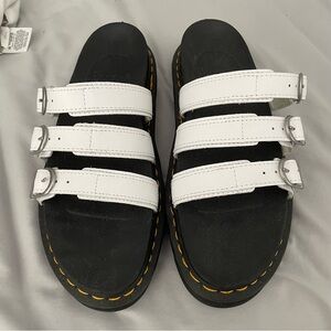 Dr. Martens Blaire Slide White